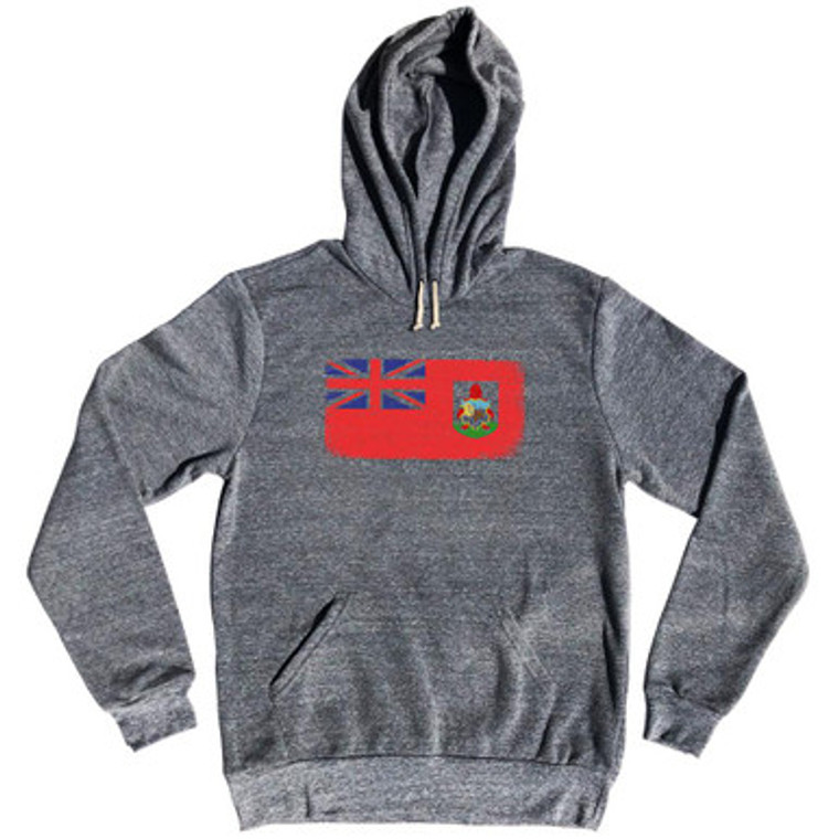 Bermuda Country Flag Tri-Blend Hoodie by Ultras