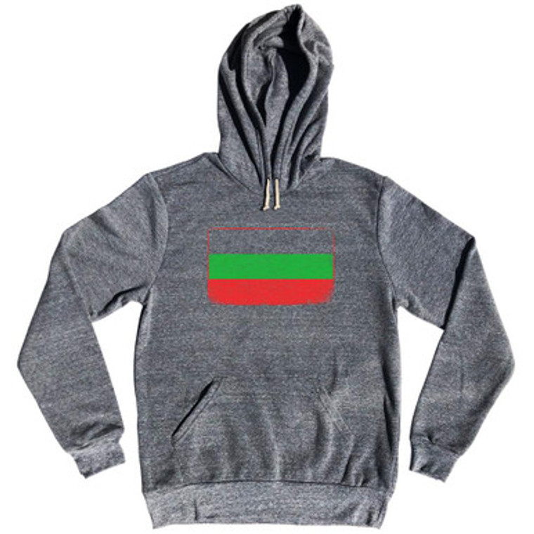 Bulgaria Country Flag Tri-Blend Hoodie by Ultras