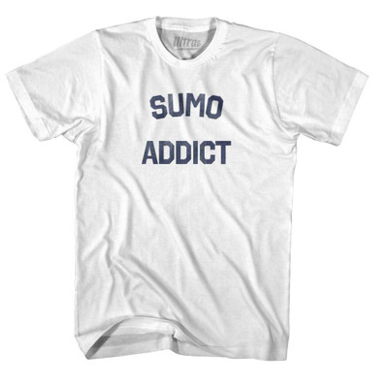Sumo Addict Womens Cotton Junior Cut T-Shirt - White