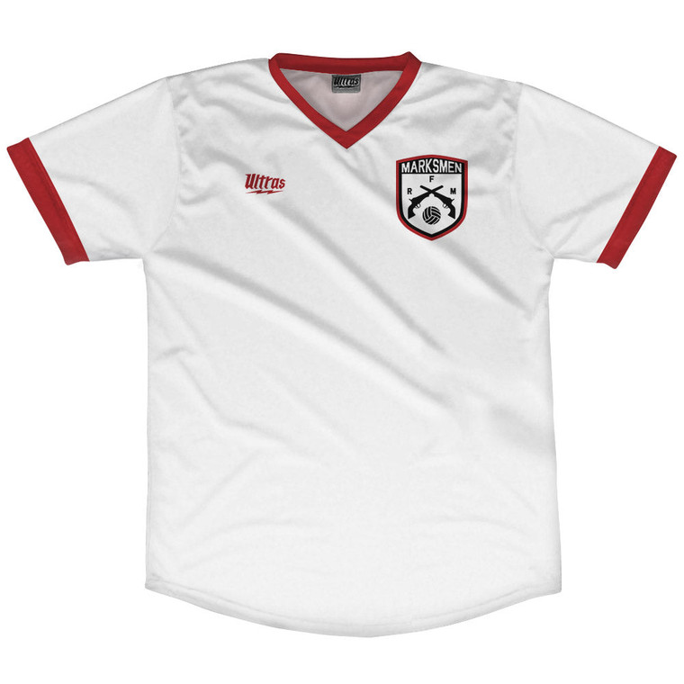 Fall River Marksmen Soccer Jersey Made In USA - White