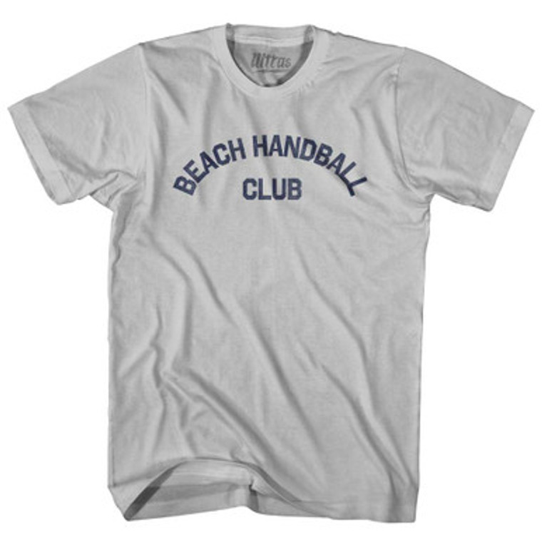 Beach Handball Club Adult Cotton T-shirt Cool Grey