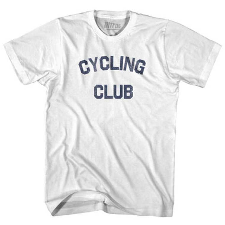 Cycling Club Youth Cotton T-shirt White