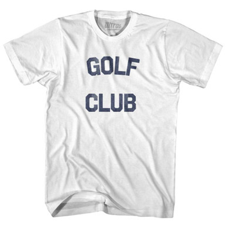 Golf Club Womens Cotton Junior Cut T-Shirt White
