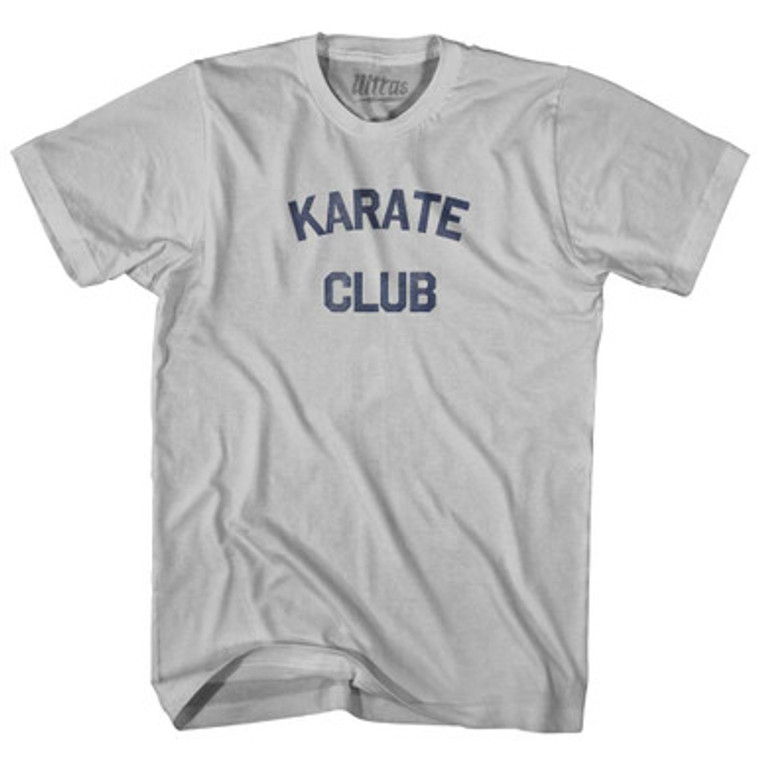 Karate Club Adult Cotton T-shirt Cool Grey