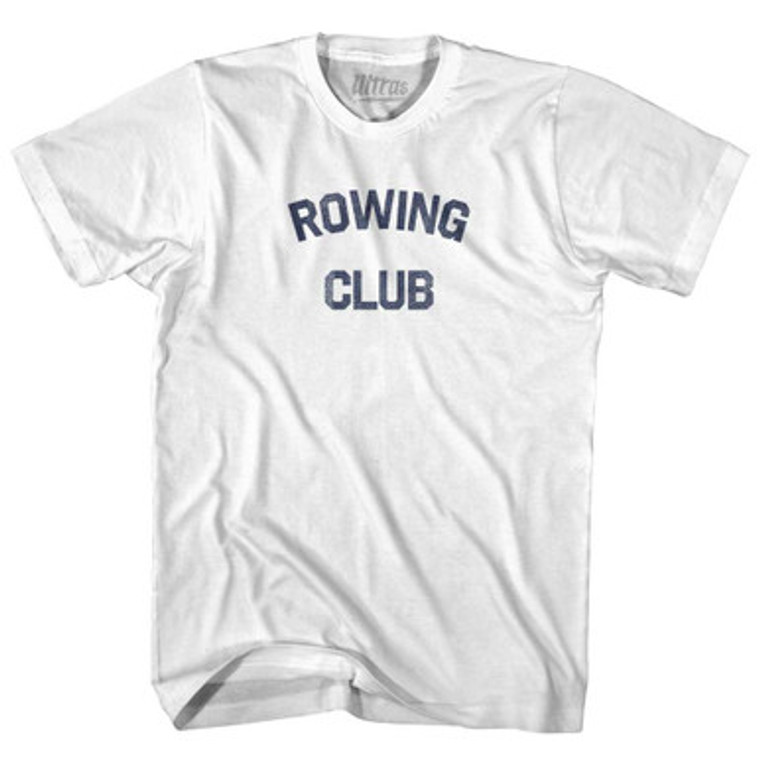 Rowing Club Youth Cotton T-shirt White