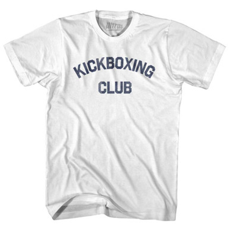 Kickboxing Club Adult Cotton T-shirt White