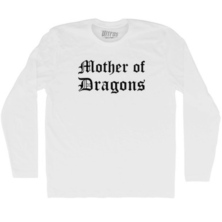 Mother Of Dragons Adult Cotton Long Sleeve T-shirt