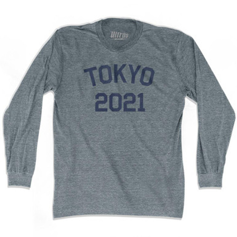 Tokyo 2021 Thats A Bingo Adult Tri-Blend Long Sleeve T-shirt by Ultras