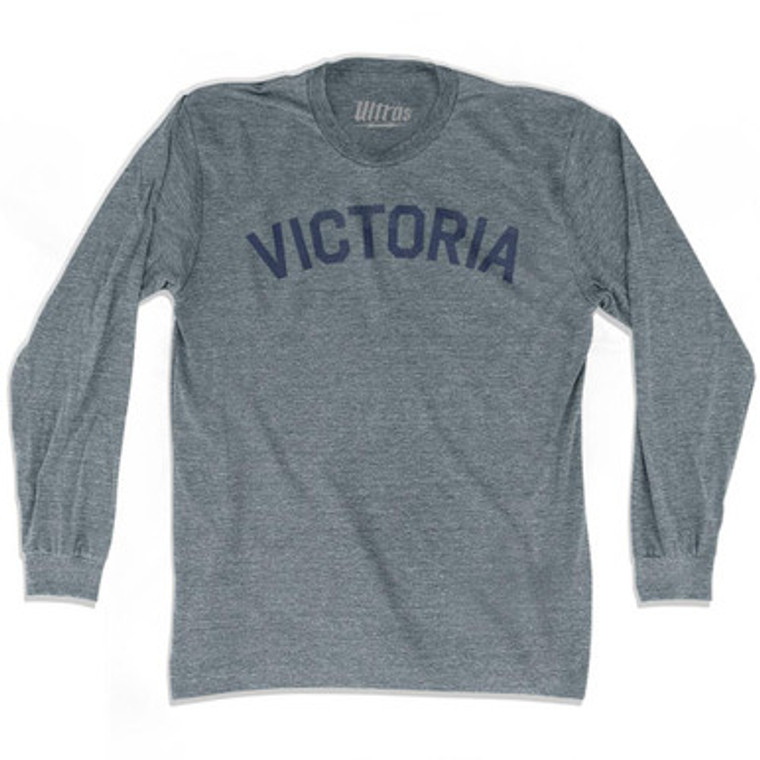 VICTORIA Adult Tri-Blend Long Sleeve T-shirt by Ultras
