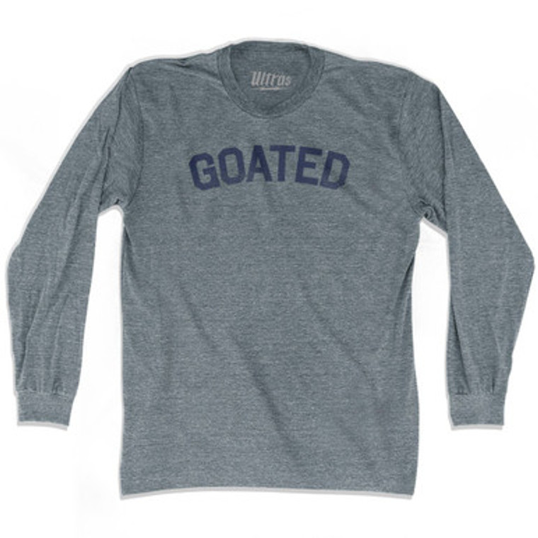Goated Adult Tri-Blend Long Sleeve T-Shirt by Ultras