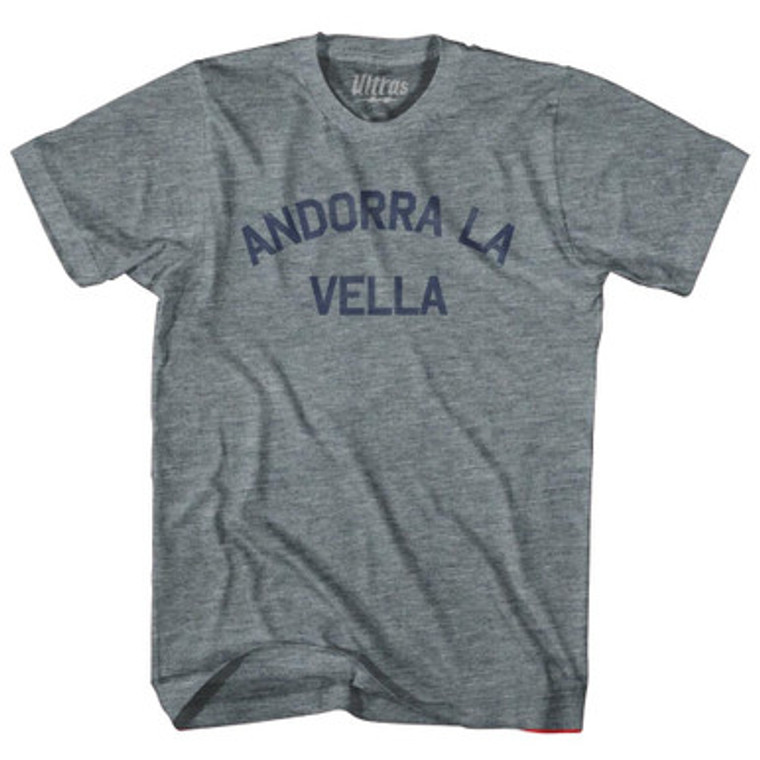 ANDORRA LA VELLA Youth Tri-Blend T-shirt by Ultras