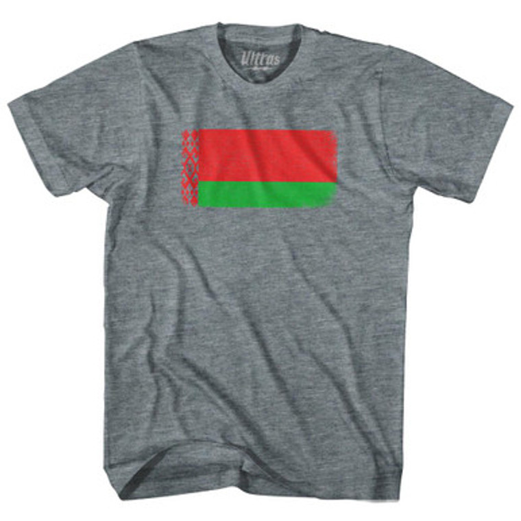 Belarus Country Flag Youth Tri-Blend T-Shirt by Ultras