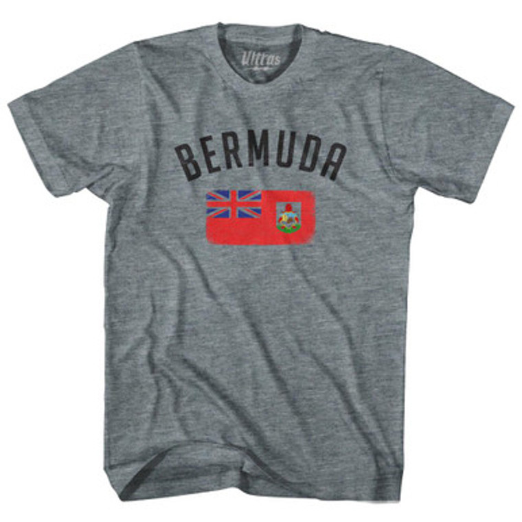 Bermuda Country Flag Heritage Youth Tri-Blend T-Shirt by Ultras