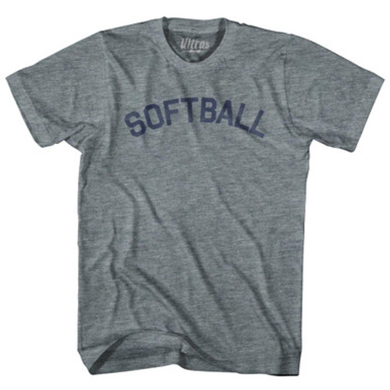 Softball Youth Tri-Blend T-Shirt by Ultras