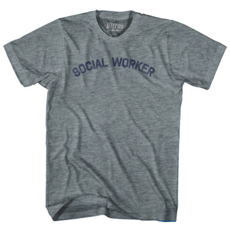 Social Worker Youth Tri-Blend T-shirt by Ultras