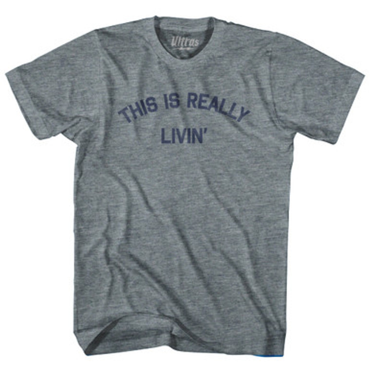 This Is Really Livin Youth Tri-Blend T-shirt by Ultras