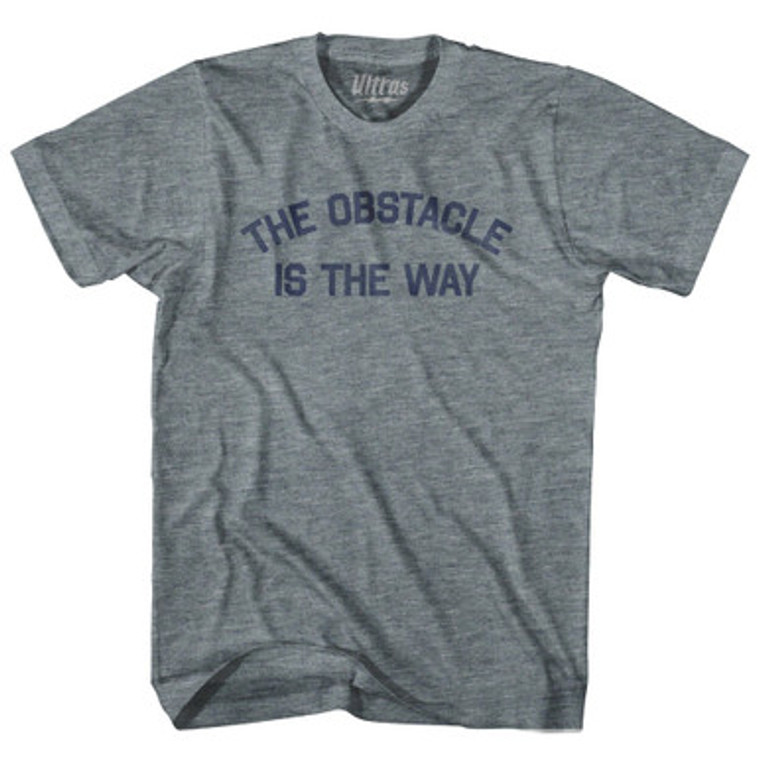 The Obstacle Is The Way Youth Tri-Blend T-shirt by Ultras