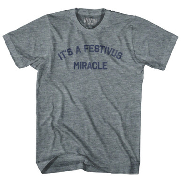 It's A Festivus Miracle Youth Tri-Blend T-Shirt by Ultras