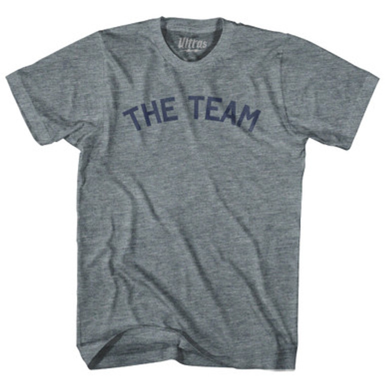 The Team Youth Tri-Blend T-shirt - Athletic Grey