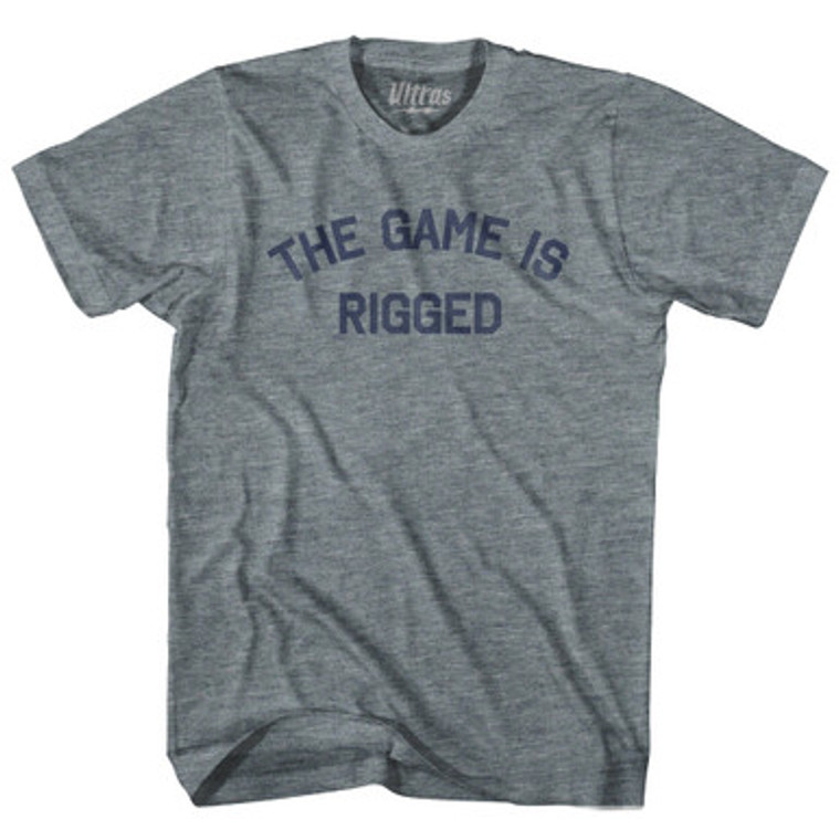 The Game Is Rigged Youth Tri-Blend T-shirt by Ultras