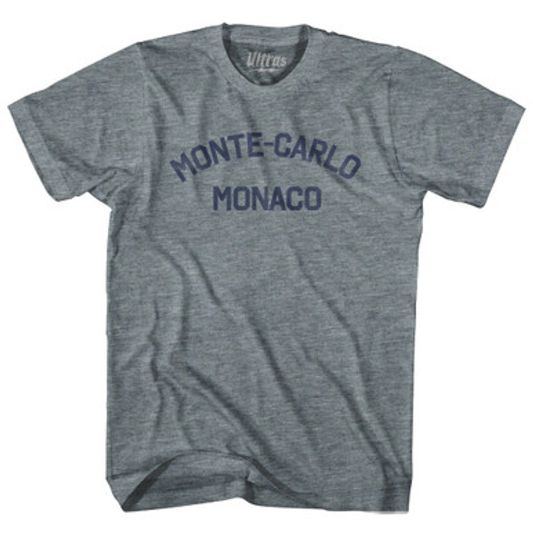 Monte Carlo Monaco Youth Tri-Blend T-shirt by Ultras
