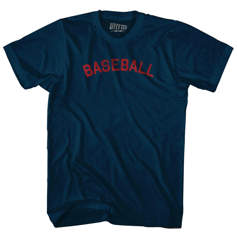 Baseball Adult Tri-Blend T-shirt - Navy