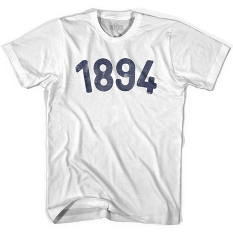 1894 Year Celebration Youth Cotton T-shirt - White