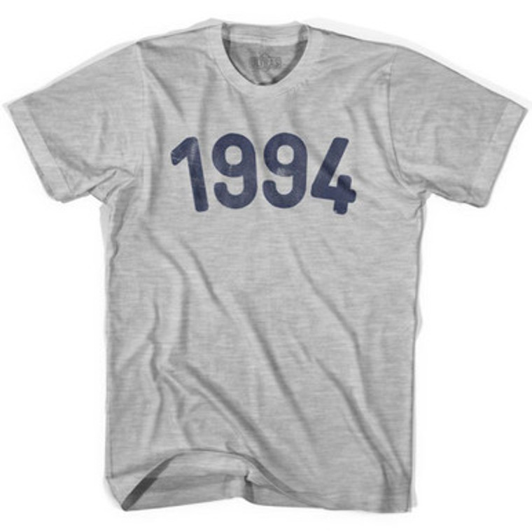 1994 Year Celebration Youth Cotton T-shirt - Grey Heather