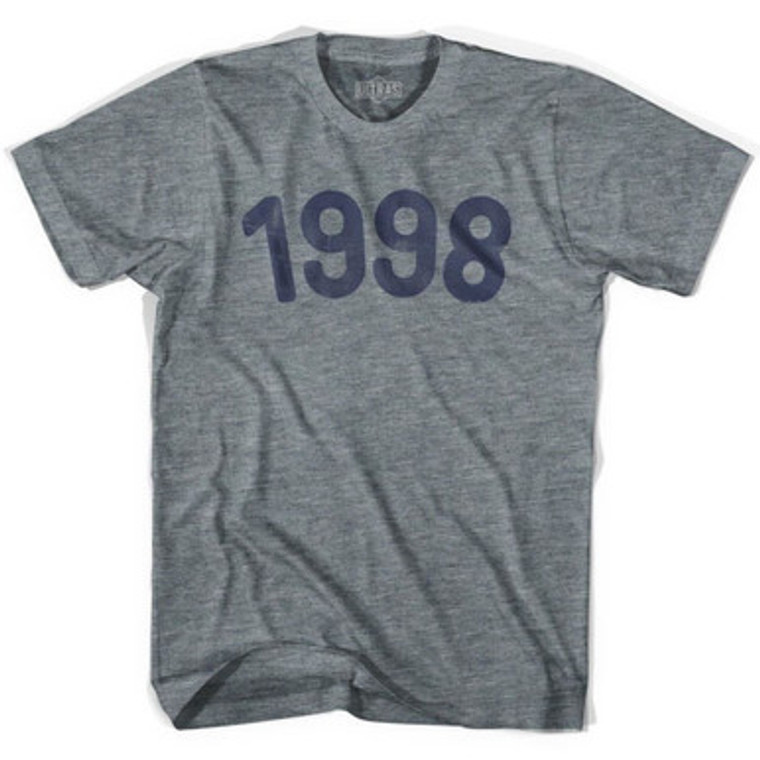 1998 Year Celebration Youth Tri-Blend T-shirt - Athletic Grey