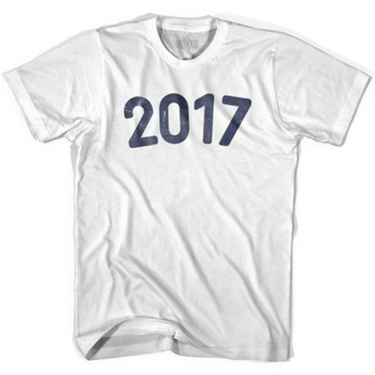 2017 Year Celebration Youth Cotton T-shirt - White