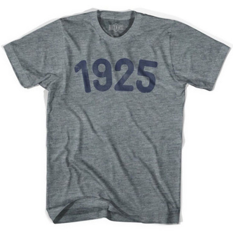 1925 Year Celebration Youth Tri-Blend T-shirt - Athletic Grey