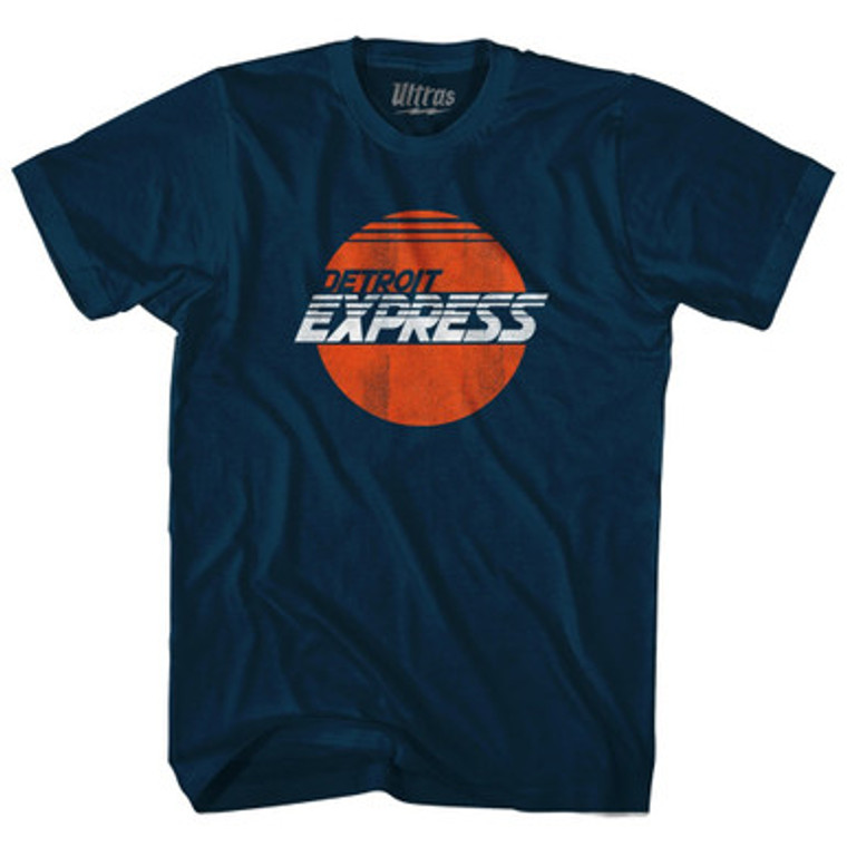 Detroit Express Soccer T-shirt - Navy