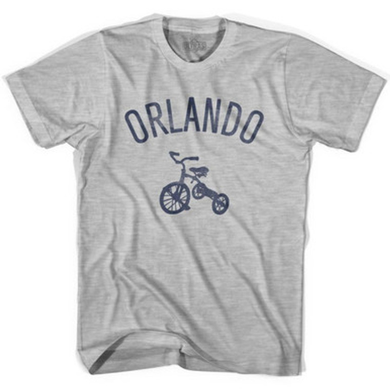 Orlando City Tricycle Youth Cotton T-shirt - Grey Heather