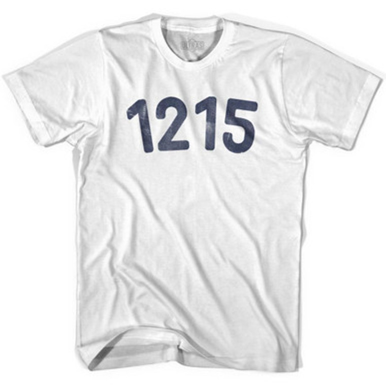 1215 Year Celebration Womens Cotton T-shirt - White