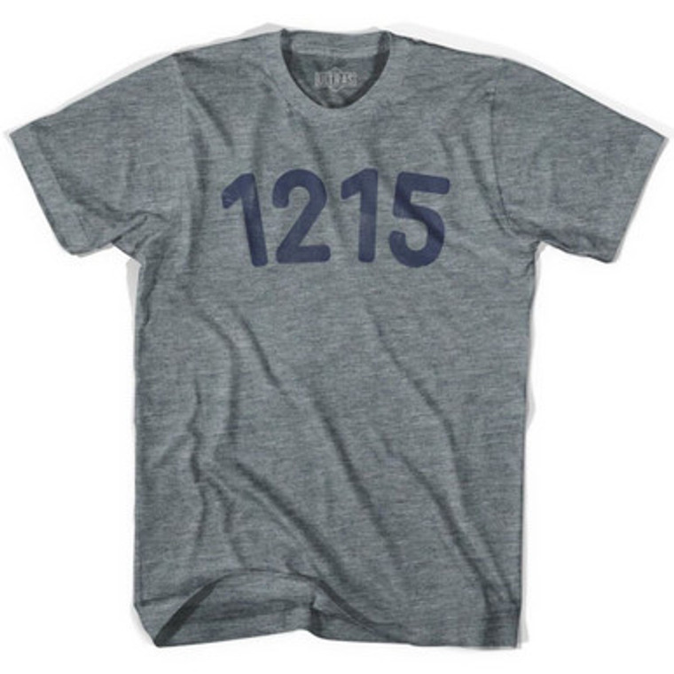 1215 Year Celebration Womens Tri-Blend T-shirt - Athletic Grey