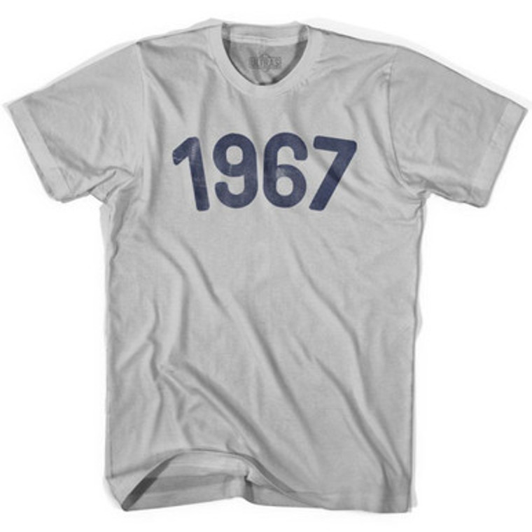 1967 Year Celebration Adult Cotton T-shirt - Cool Grey