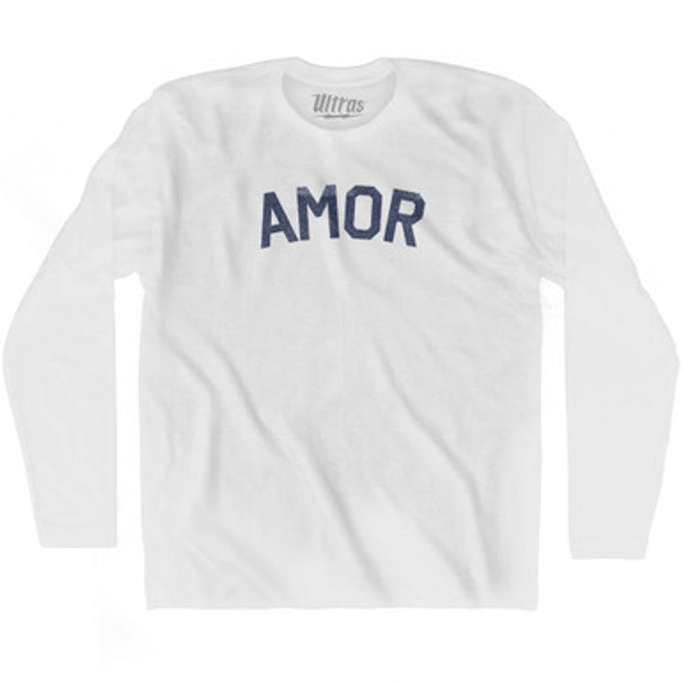 Amor Adult Cotton Long Sleeve T-Shirt by Ultras