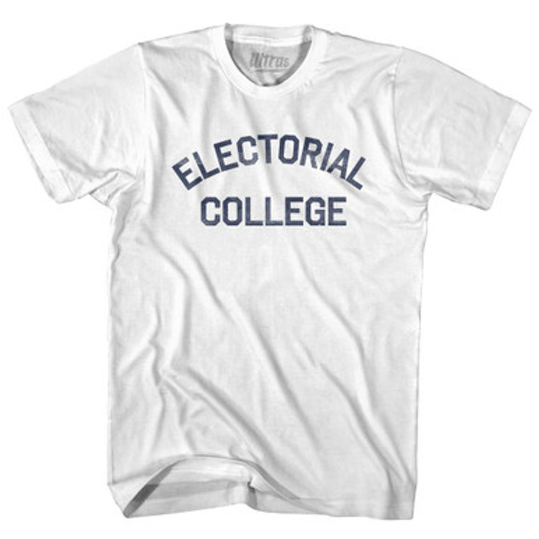 Electorial College Adult Cotton T-Shirt By Ultras