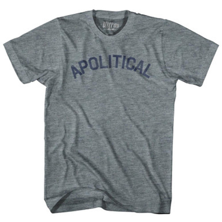 Apolitical Womens Tri-Blend Junior Cut T-Shirt By Ultras