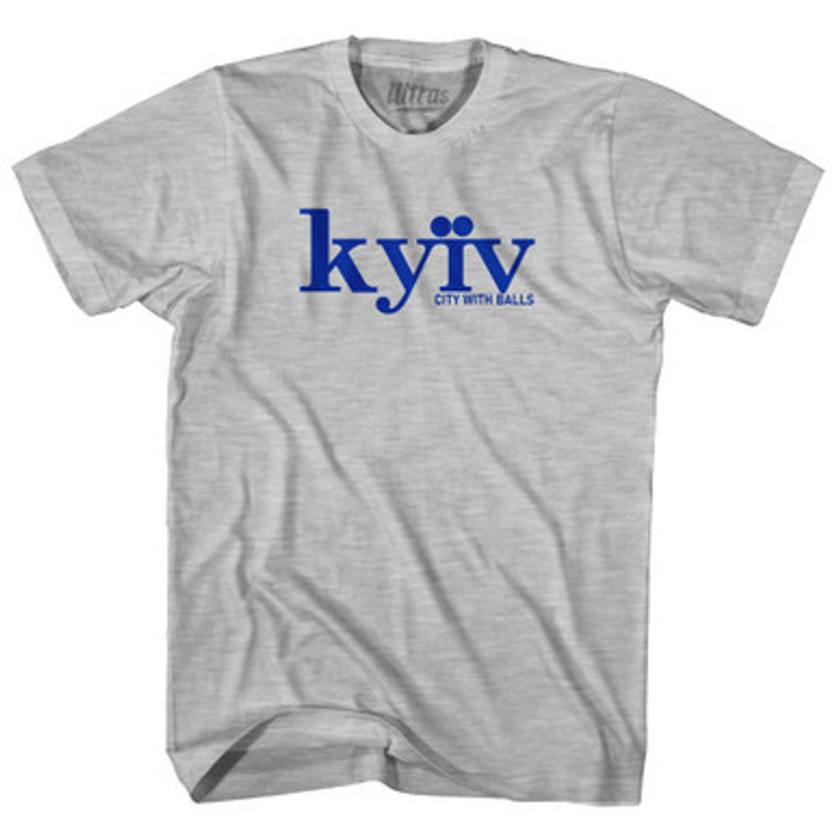 Kyiv Ukraine A City With Balls Youth Cotton T-shirt by Ultras
