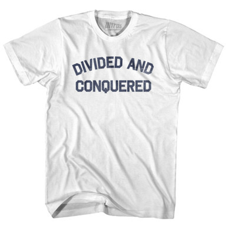 Divided And Conquered Youth Cotton T-shirt by Ultras