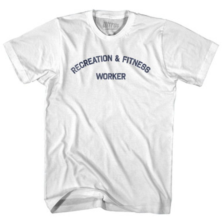 Recreation & Fitness Worker Womens Cotton Junior Cut T-Shirt by Ultras