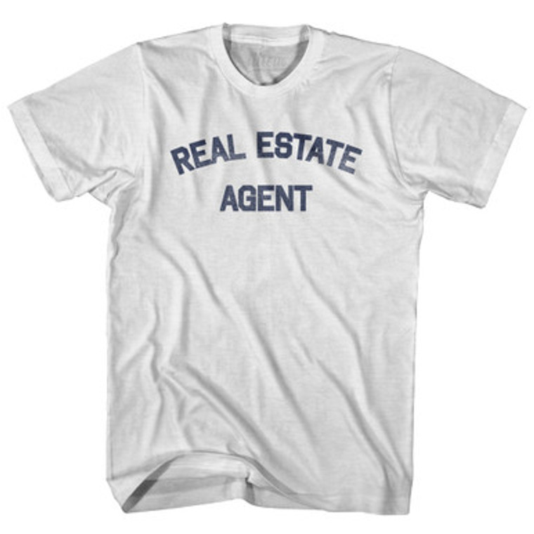 Real Estate Agent Womens Cotton Junior Cut T-Shirt by Ultras