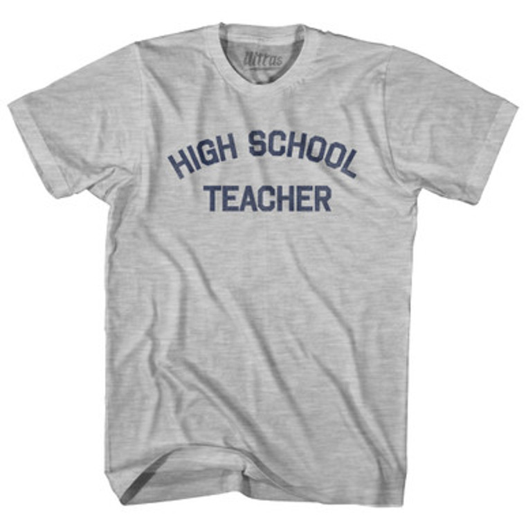 High School Teacher Womens Cotton Junior Cut T-Shirt by Ultras
