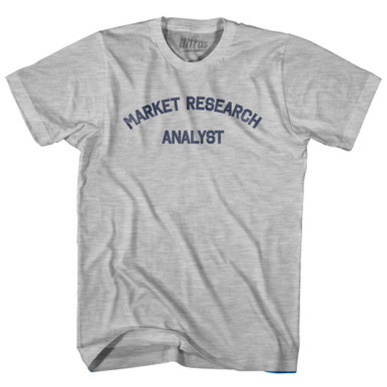 Market Research Analyst Womens Cotton Junior Cut T-Shirt by Ultras