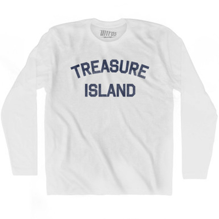 Treasure Island Adult Cotton Long Sleeve T-shirt by Ultras