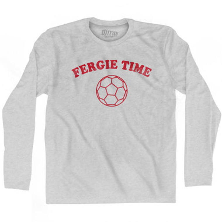 Fergie Time Adult Cotton Long Sleeve T-shirt by Ultras