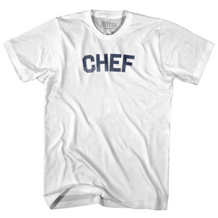 Chef Womens Cotton Junior Cut T-Shirt by Ultras