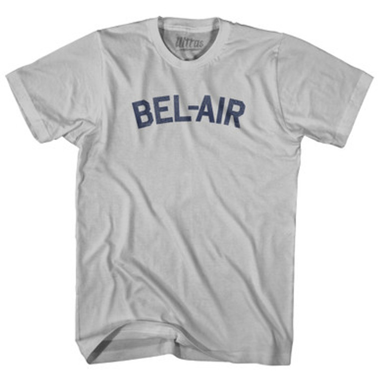 Bel-Air Adult Cotton T-shirt - Cool Grey