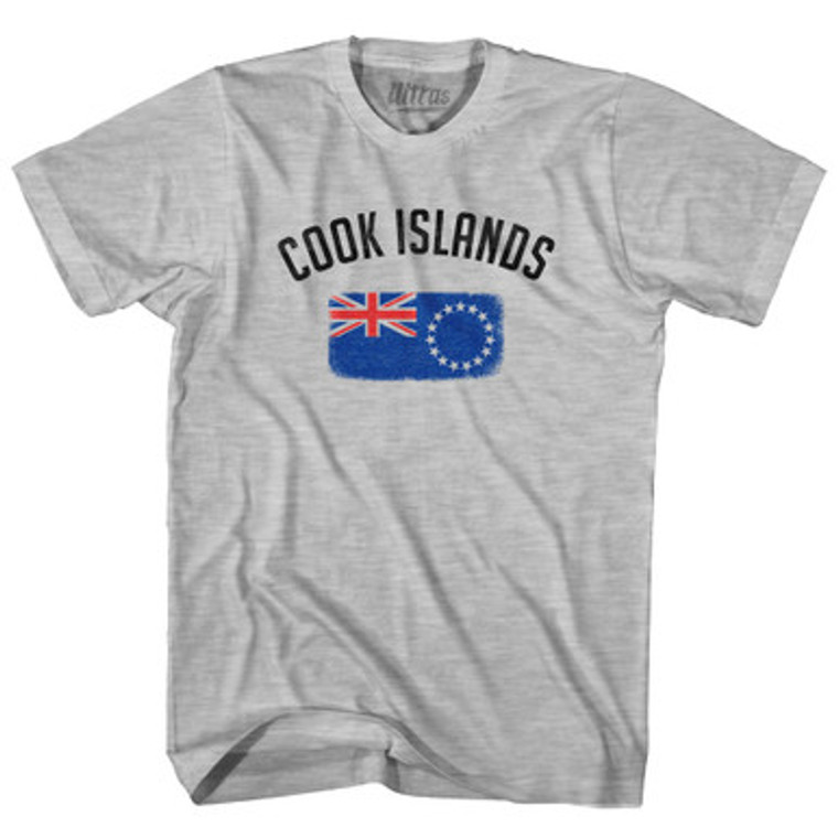 Cook Islands Country Flag Heritage Adult Cotton T-Shirt by Ultras